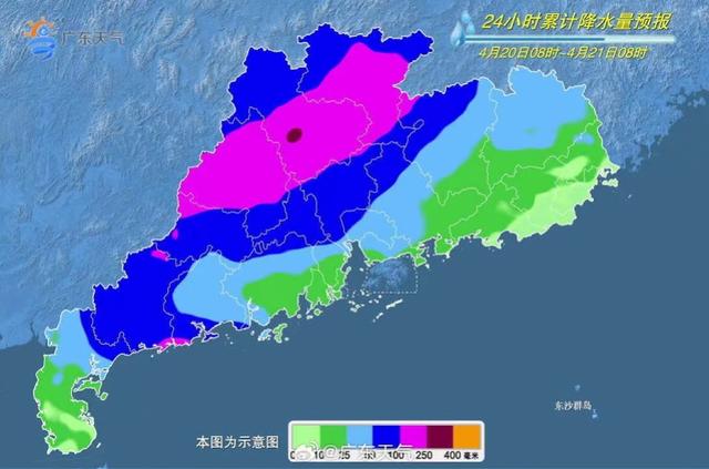 广东下周又有强降水，具有极端性！雷雨时局地伴有小冰雹