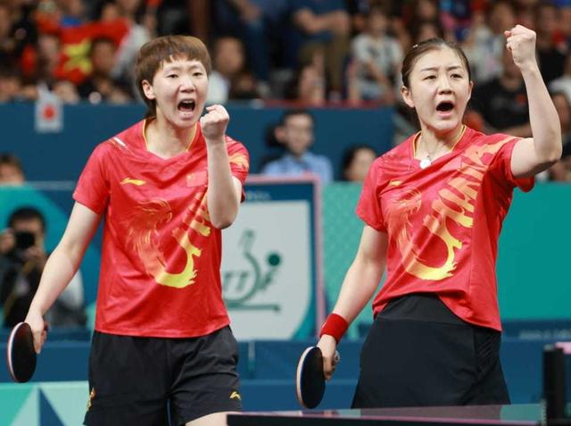 奥运会：国乒女团3-0击败日本实现5连冠，中国队包揽乒乓球5金