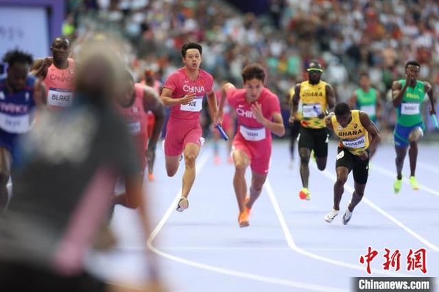 （巴黎奥运）田径综合：中国队男子4X100米接力、女子铅球晋级决赛