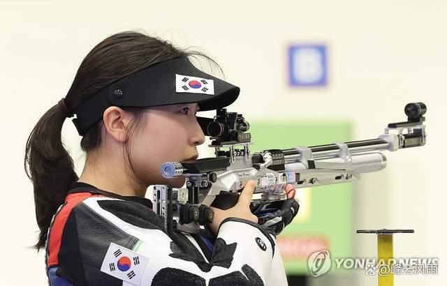 韩国“神枪手”潘孝珍巴黎奥运摘金后的首次国内赛仅获第三名