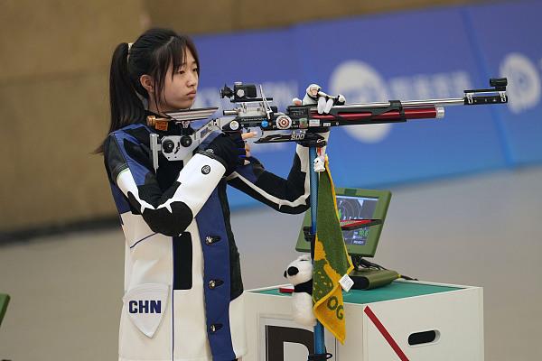 射击世界杯｜中国男女气步枪混合团体表现稳定 黄雨婷单项未能晋级决赛