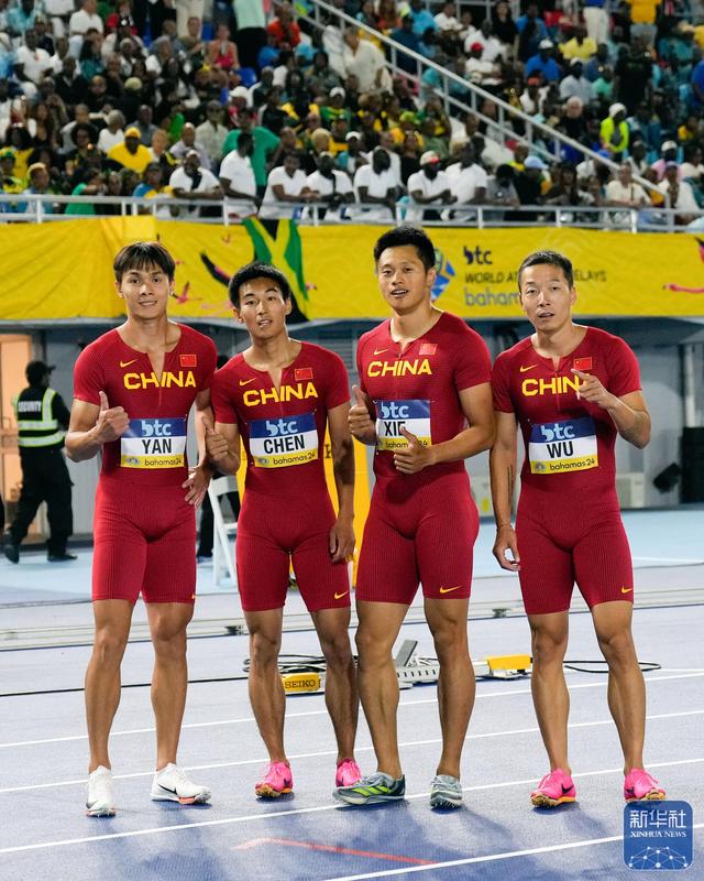 巴黎奥运预备式｜田径：中国男子4X100米接力队锁定巴黎奥运会“席位”